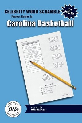 bokomslag Celebrity Word Scramble Famous Names in Carolina Basketball