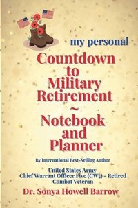 bokomslag my personal Countdown to Military Retirement Notebook and Planner