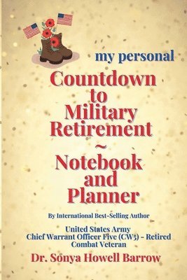 bokomslag my personal Countdown to Military Retirement Notebook and Planner