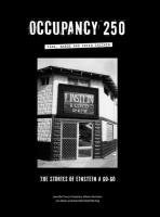 Occupancy 250: Fans, Bands and Fried Chicken: The Stories of Einstein A Go-Go 1