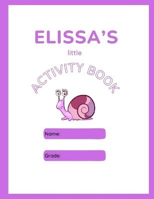 Elissa's Little Activity Book 1