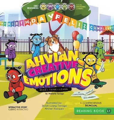 Ahvian The Creative "Emotions" - Bilingual Reading Book