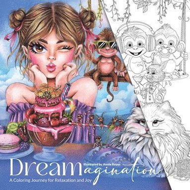 bokomslag Dreamagination. A Coloring Journey for Relaxation and Joy