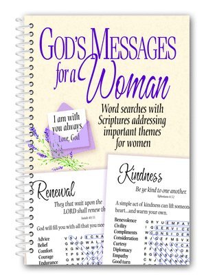 Product Concept Editors - God's Messages for a Woman: Word Search, Häftad