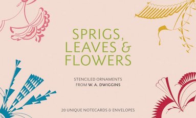 bokomslag Sprigs, Leaves & Flowers: Stenciled Ornaments from W.A. Dwiggins