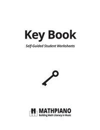 bokomslag MATHPIANO, Key Book