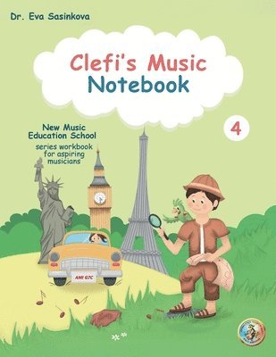 Eva Sasinkova - Clefi's Music Notebook 4, Häftad