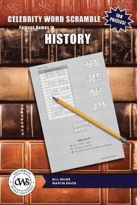 Martin Maier, Bill Maier - Celebrity Word Scramble Famous Names in History, Häftad