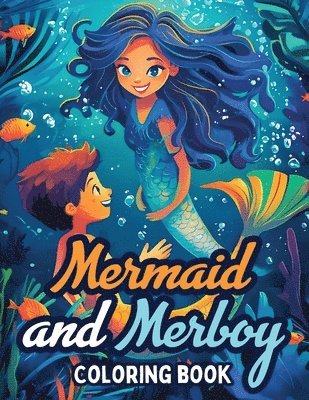 bokomslag Mermaid and Merboy Coloring Book