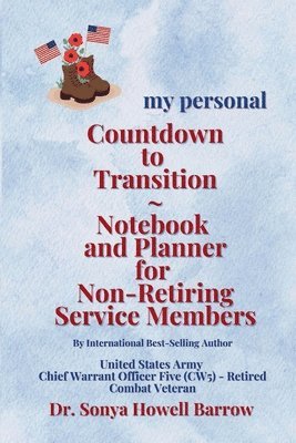 bokomslag my personal Countdown to Transition Notebook and Planner for Non-Retiring Service Members
