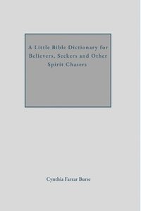 bokomslag A Little Bible Dictionary for Believers, Seekers and Other Spirit Chasers