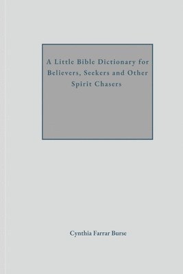 bokomslag Little Bible Dictionary for Believers, Seekers and Other Spirit Chasers