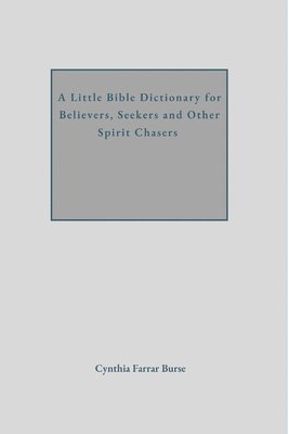 A Little Bible Dictionary for Believers, Seekers and Other Spirit Chasers 1