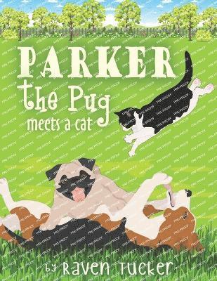 Parker the Pug Meets a Cat 1