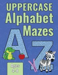 bokomslag Uppercase Alphabet Mazes