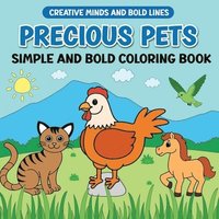 bokomslag Precious Pets Simple and Bold Coloring Book