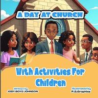 bokomslag Day At Church With Activities For Children