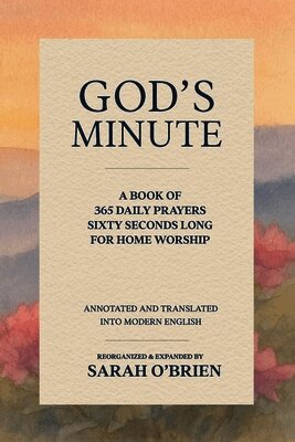 Sarah O'Brien, Sarah O'Brien - God's Minute, Häftad