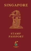 Morales - SINGAPORE Stamp Passport, Häftad