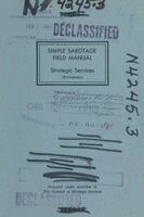 Office of Strategic Services - Simple Sabotage Field Manual, Häftad