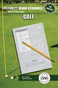 bokomslag Celebrity Word Scramble Hall of Fame Series Golf