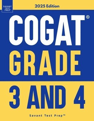 bokomslag COGAT Grade 3 and 4