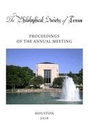 Philosophical Society of Texas - Philosophical Society of Texas, Proceedings of the Annual Meeting, Häftad