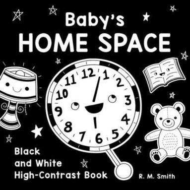 bokomslag Baby's Home Space: Black and White High-Contrast Book