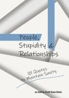 Scott Evan Davis - People, Stupidity & Relationships, Häftad