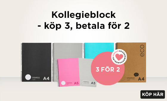 Kollegieblock 3 för 2