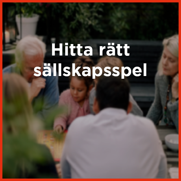 Hitta rätt sällskapsspel