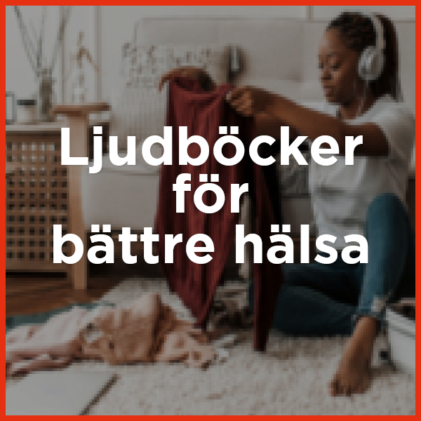 Ljudböcker för bättre hälsa