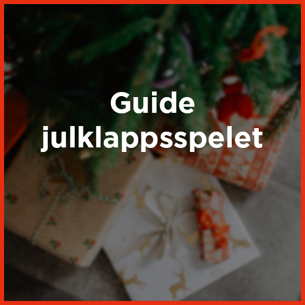 Guide julklappsspelet