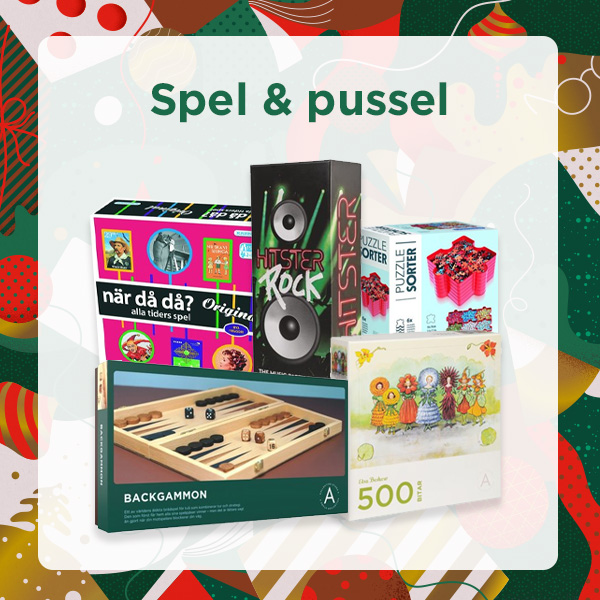 Julklapptips Spel & Pussel