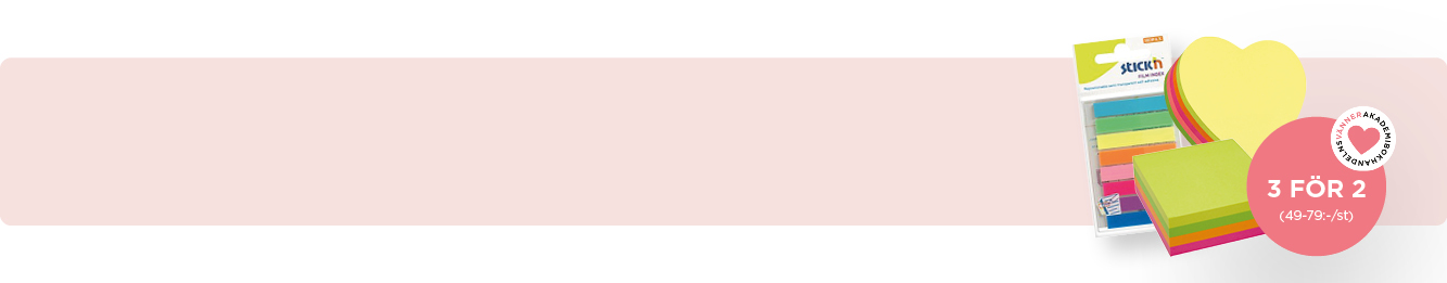 Notisblock 3 för 2